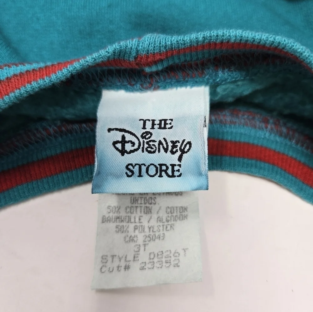 VINTAGE DISNEY STORE MINNIE MOUSE 2 PIECE CHRISTMAS OUTFIT RED & GREEN GIRLS 3T